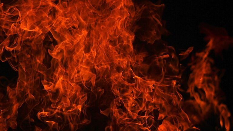 Decorative Image of Fire for the fire rated soffits article blog post