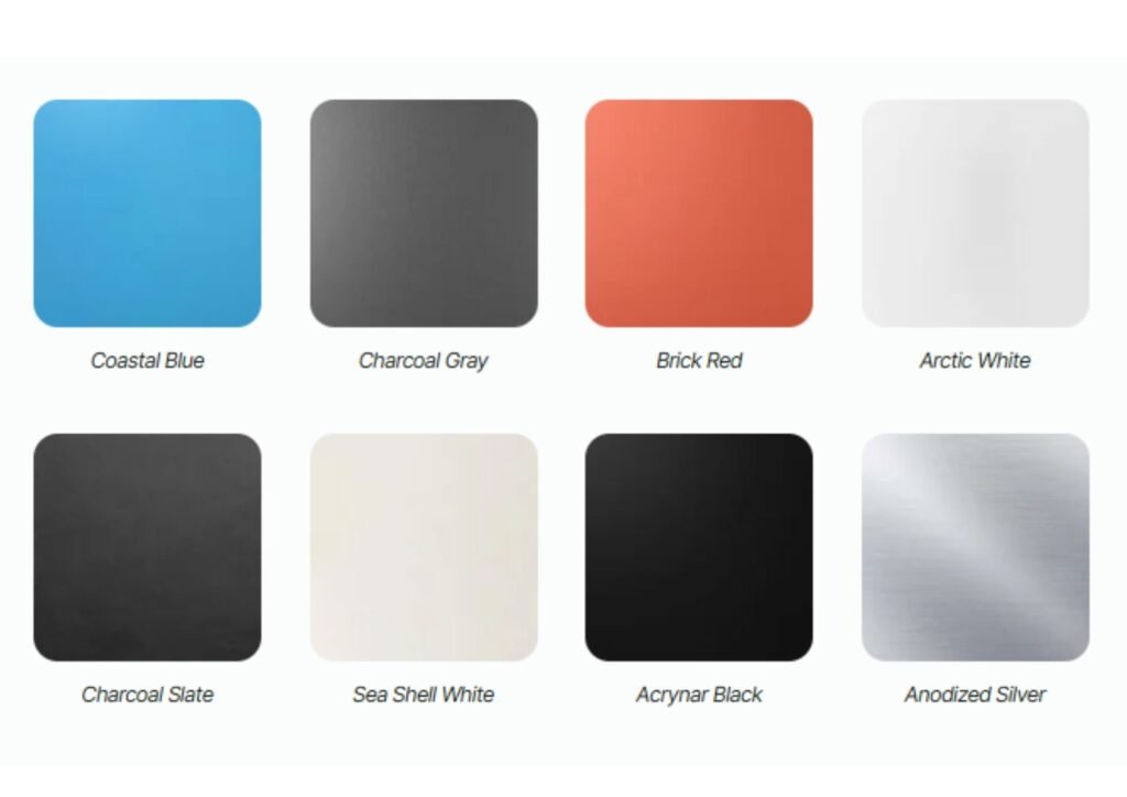 VEDREX aluminum soffit solid colour