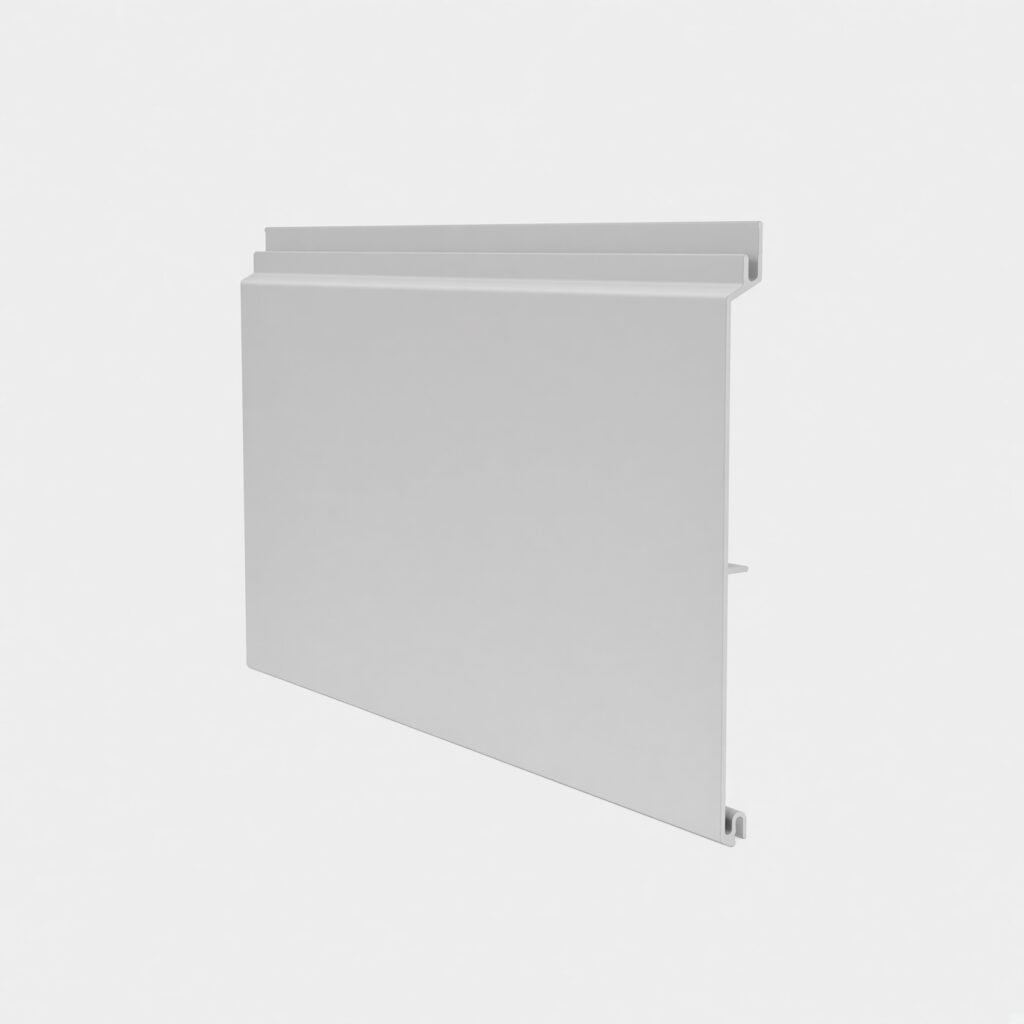arctic white aluminum soffit